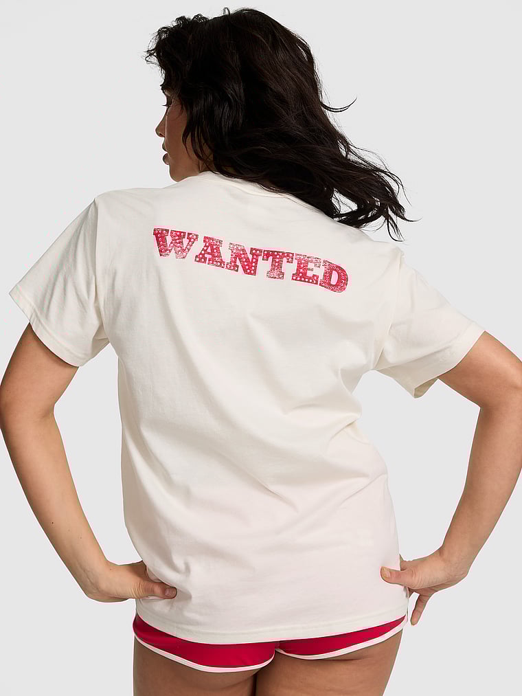 Хлопковая футболка кампуса Pink, winter white wanted bling, Белый, Хлопковая футболка кампуса Pink, winter white wanted bling
Хлопковая футболка кампуса Pink, winter white wanted bling, Белый, Хлопковая футболка кампуса Pink, winter white wanted bling