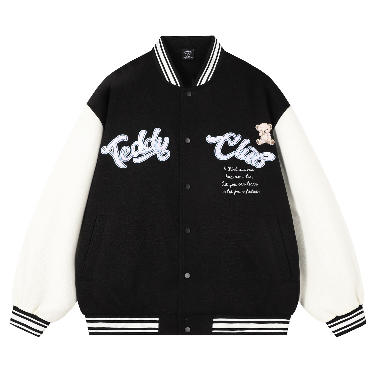 Teddy Collection Бейсбольная куртка унисекс Teddy Bear Collection, Черный
Teddy Collection Бейсбольная куртка унисекс Teddy Bear Collection, Черный