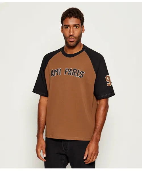 Футболка Relaxed fit Ami Paris, коричневый
Футболка Relaxed fit Ami Paris, коричневый
