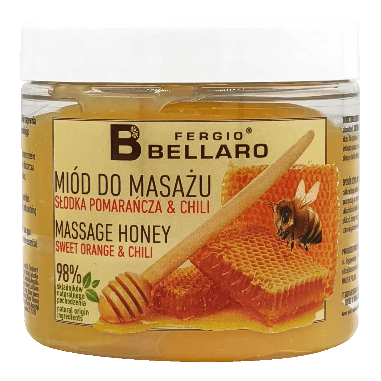 Мед для массажа тела Fergio Bellaro Pomarańcza, 160г
Мед для массажа тела Fergio Bellaro Pomarańcza, 160г