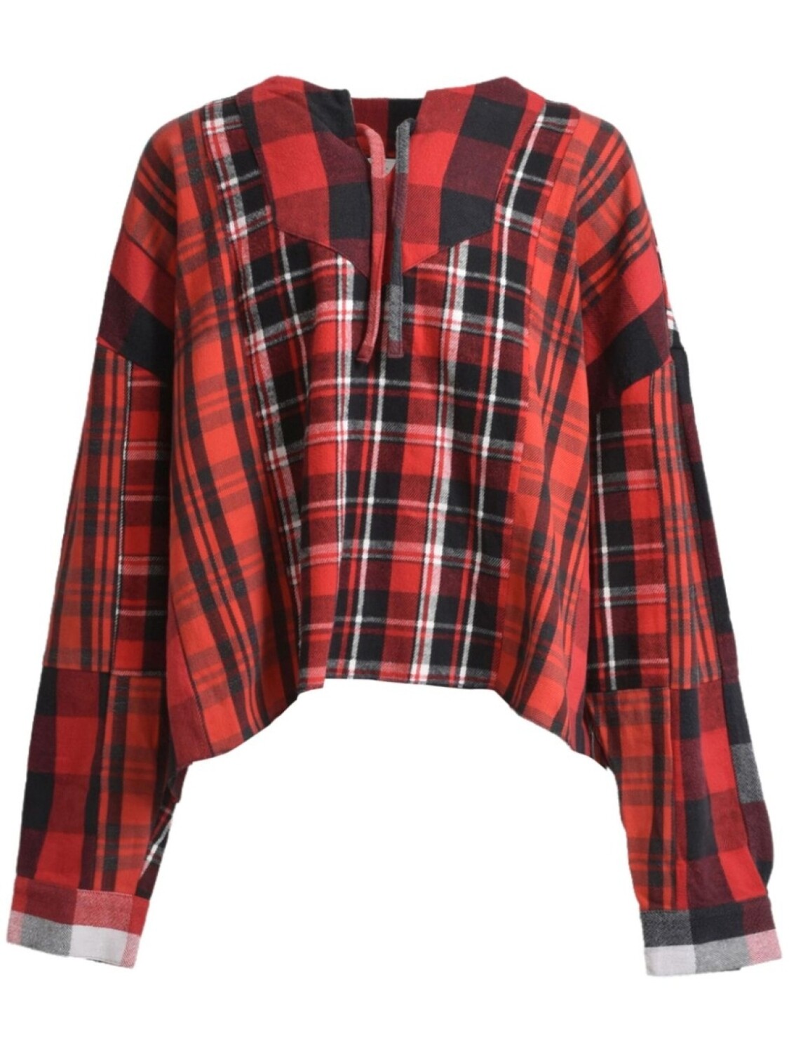 Рубашка со вставками Readymade, красный
Рубашка со вставками Readymade, красный