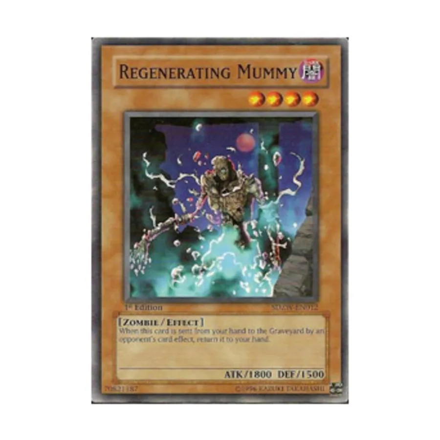 CCG Регенерирующая мумия (Обычная), Yu-Gi-Oh - Structure Deck - Zombie World - Singles
CCG Регенерирующая мумия (Обычная), Yu-Gi-Oh - Structure Deck - Zombie World - Singles