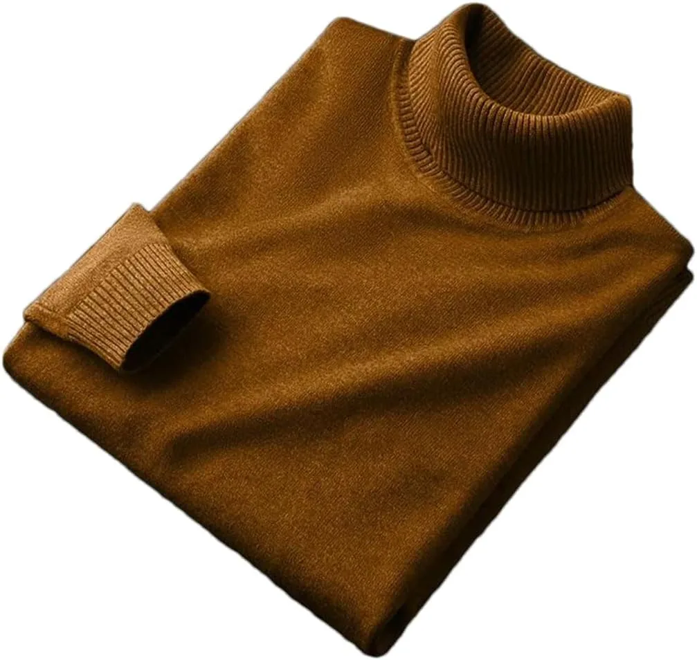 Мужской ретро-свитер с длинным рукавом, высокий воротник
Мужской ретро-свитер с длинным рукавом, высокий воротник