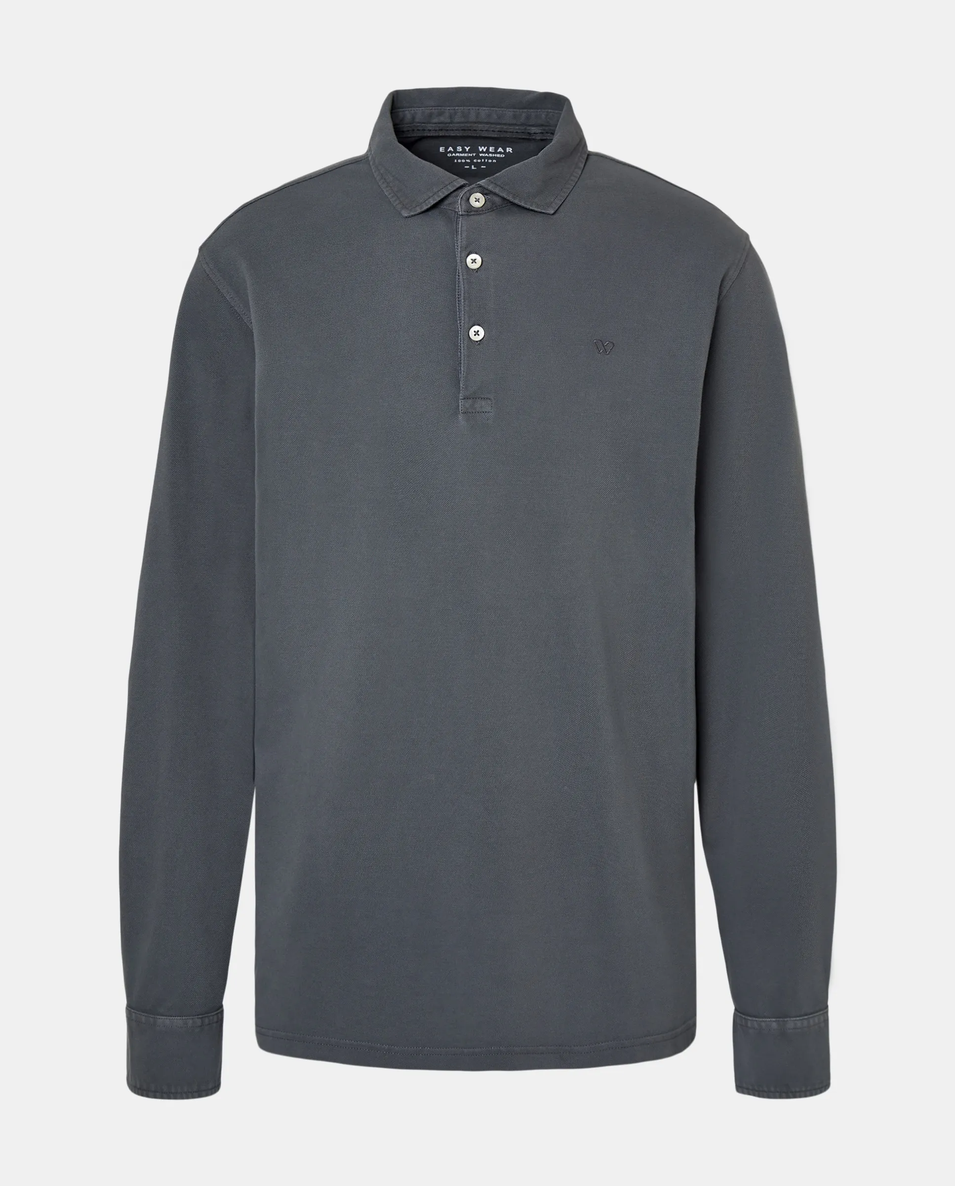 Мужская поло с длинным рукавом Easy Wear, антрацитовый
Мужская поло с длинным рукавом Easy Wear, антрацитовый