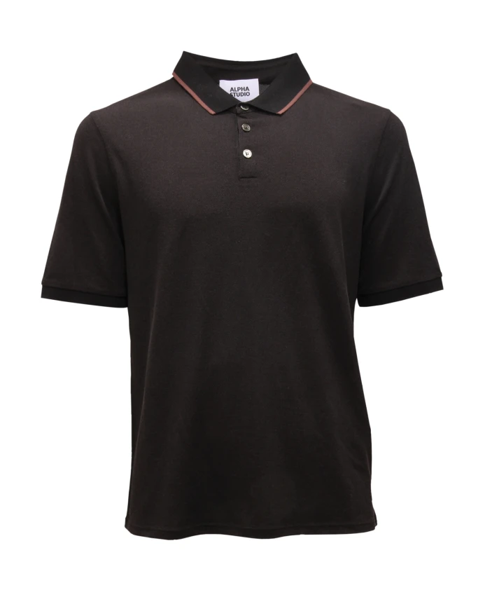 Шелково-Хлопковая рубашка черного цвета Alpha Studio, черный
Шелково-Хлопковая рубашка черного цвета Alpha Studio, черный