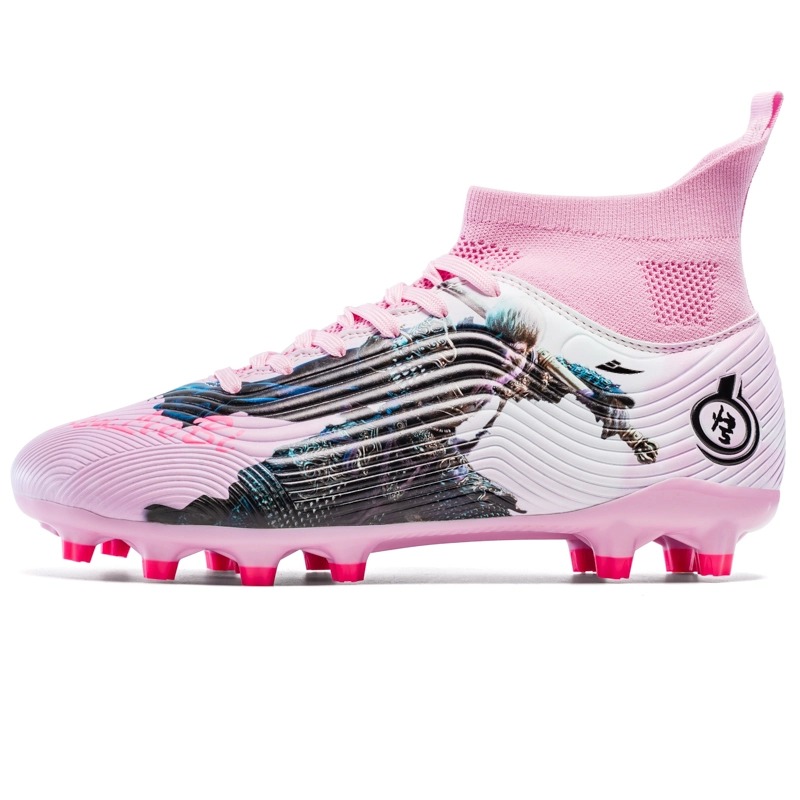 Kuding SG металлические длинные шипы искусственное покрытие натуральное покрытие универсальные футбольные бутсы унисекс розовые, цвет Pink
Kuding SG металлические длинные шипы искусственное покрытие натуральное покрытие универсальные футбольные бутсы унисекс розовые, цвет Pink