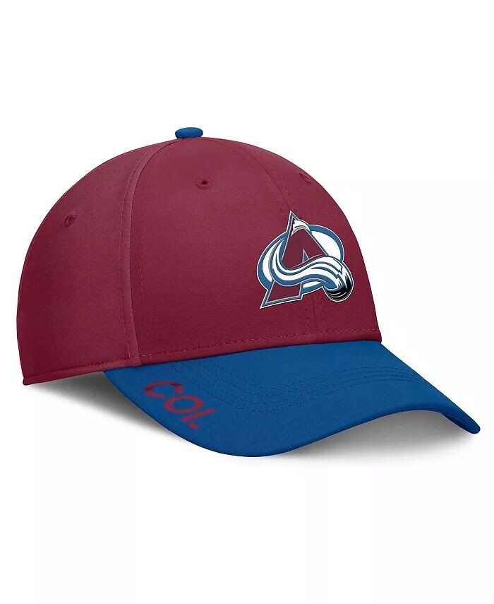 Мужская бордовая/синяя шапка Colorado Avalanche Authentic Pro Rink Flex Fanatics
Мужская бордовая/синяя шапка Colorado Avalanche Authentic Pro Rink Flex Fanatics