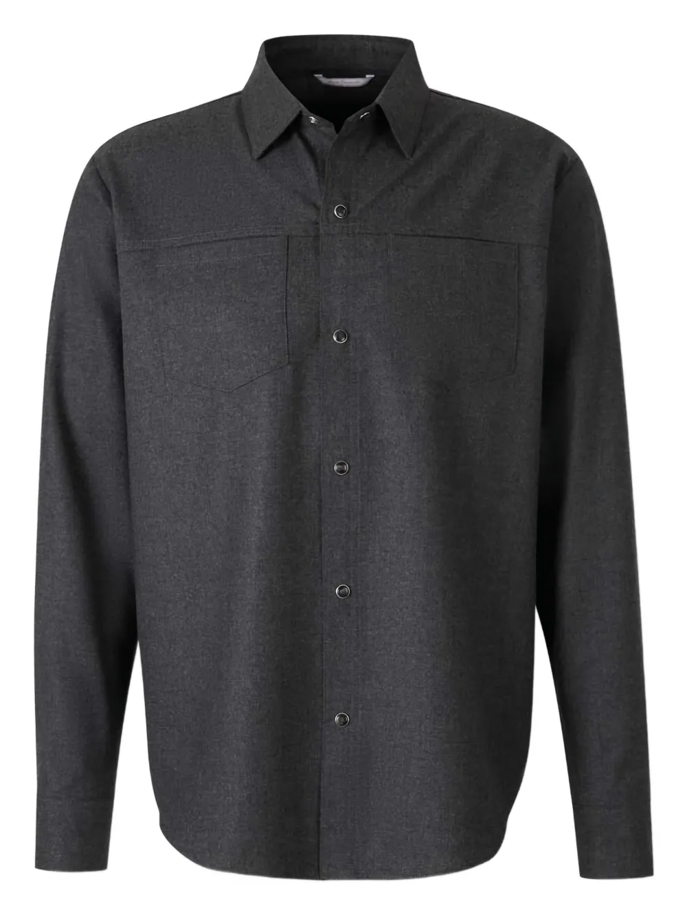 Рубашка с накладным карманом и застежкой на пуговицы Marco Pescarolo, серый
Рубашка с накладным карманом и застежкой на пуговицы Marco Pescarolo, серый