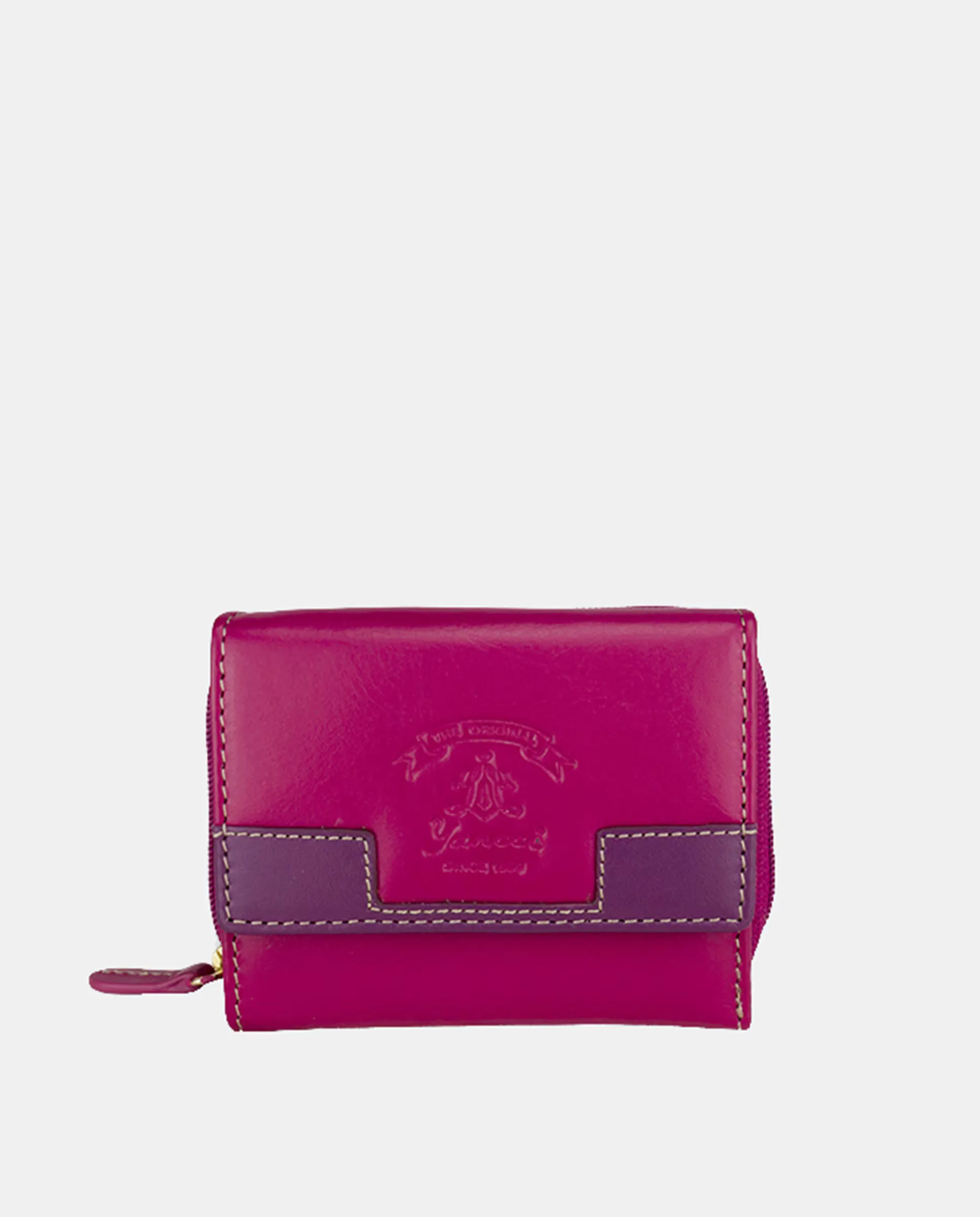Маленький женский кошелек YANCCI из кожи, фуксия
Маленький женский кошелек YANCCI из кожи, фуксия
