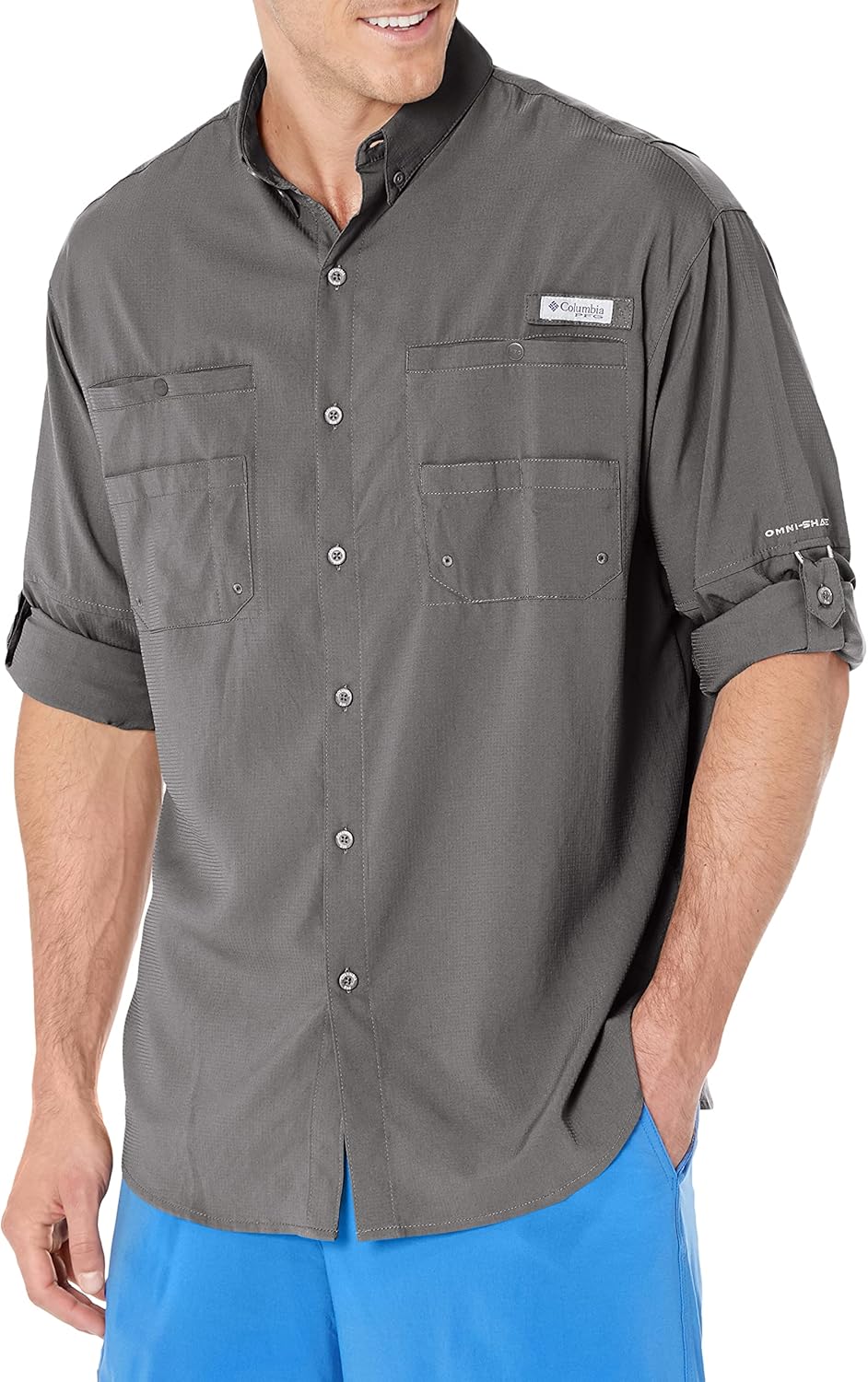 Columbia мужская рубашка PFG Tamiami II с длинным рукавом, City Grey
Columbia мужская рубашка PFG Tamiami II с длинным рукавом, City Grey
