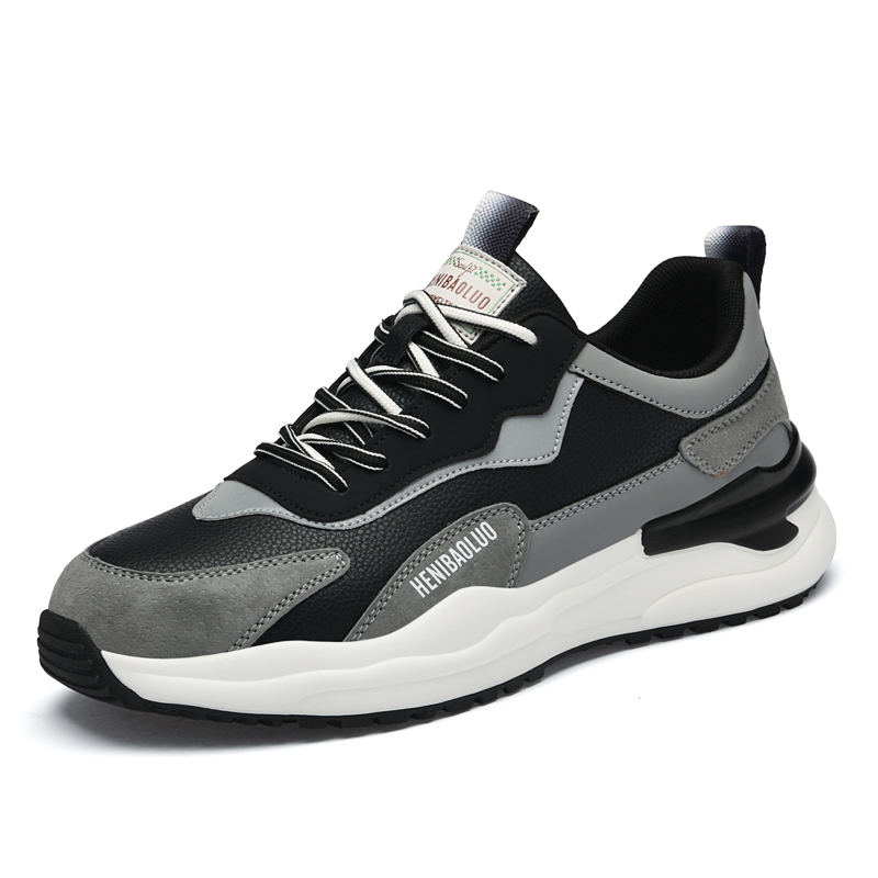 HENIBAOLUO Антискользящие износостойкие мужские низкие кэжуал кроссовки бело-черные, цвет White Black
HENIBAOLUO Антискользящие износостойкие мужские низкие кэжуал кроссовки бело-черные, цвет White Black