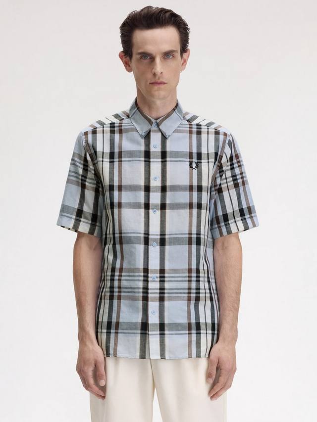 Рубашка Regular Fit Madras Check из льняной смеси Fred Perry, Light Smoke
Рубашка Regular Fit Madras Check из льняной смеси Fred Perry, Light Smoke