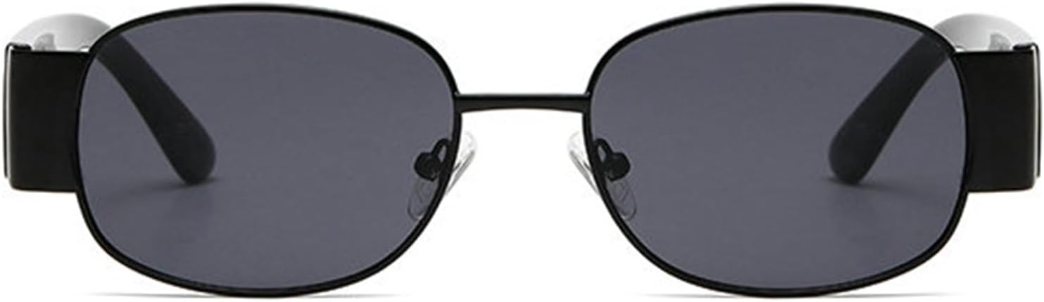 Ретро овальные солнцезащитные очки для женщин, модные панк-очки, черные и желтые, защита от УФ-излучения UV400, модные квадратные солнцезащитные очки для мужчин helena, C1
Ретро овальные солнцезащитные очки для женщин, модные панк-очки, черные и желтые, защита от УФ-излучения UV400, модные квадратные солнцезащитные очки для мужчин helena, C1