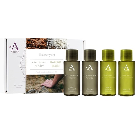 Набор средств для тела Arran Lochranza & Machrie Discovery Set с пачули и ладанником Arran Sense Of Scotland
Набор средств для тела Arran Lochranza & Machrie Discovery Set с пачули и ладанником Arran Sense Of Scotland