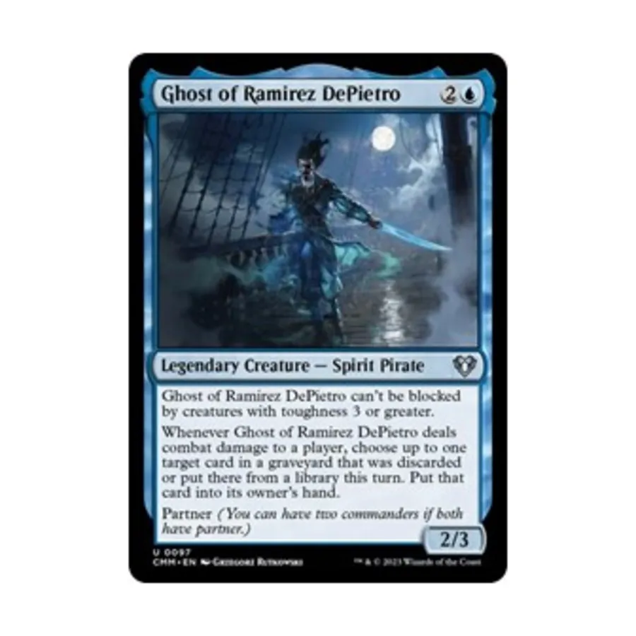 CCG Призрак Рамиреса ДеПьетро (В), MTG - Commander Masters
CCG Призрак Рамиреса ДеПьетро (В), MTG - Commander Masters