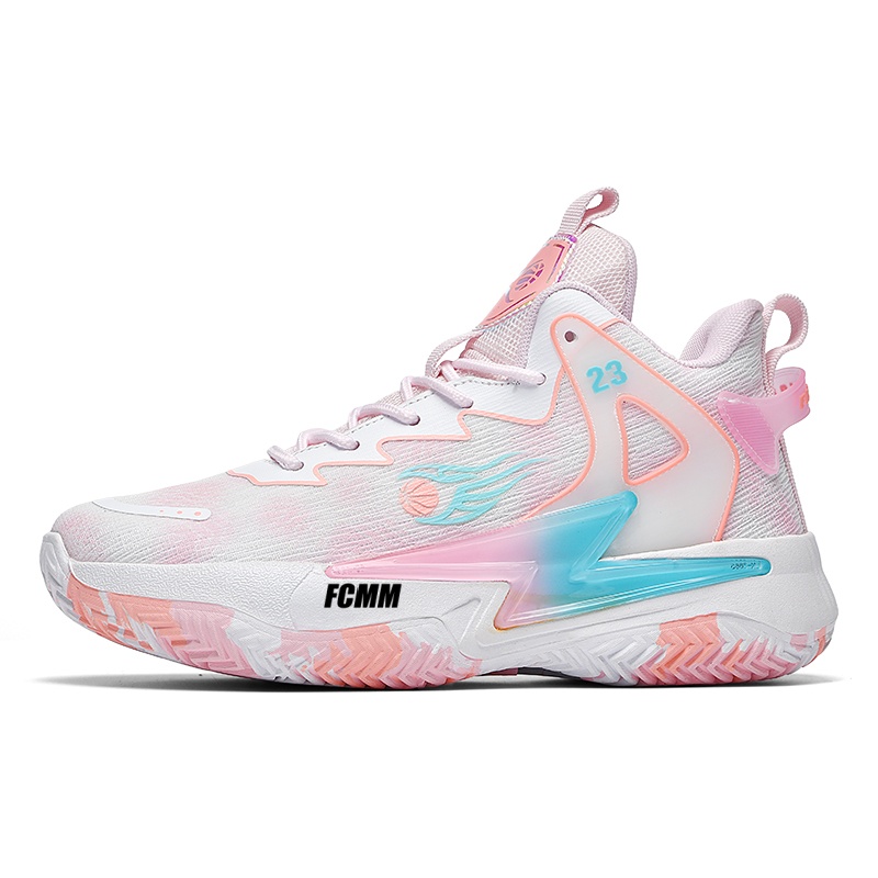 Противоскользящие и дышащие детские баскетбольные кроссовки для подростков FCMM, белый/розовый
Противоскользящие и дышащие детские баскетбольные кроссовки для подростков FCMM, белый/розовый