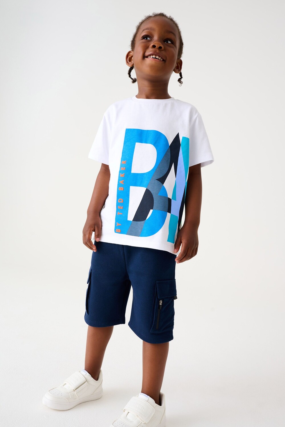 Грузовые шорты Baker By Ted Baker, синий 
Грузовые шорты Baker By Ted Baker, синий