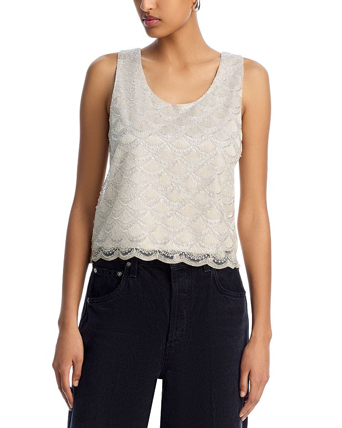 Бисерный топ - Exclusive AQUA, коричневый/бежевый
Бисерный топ - Exclusive AQUA, коричневый/бежевый