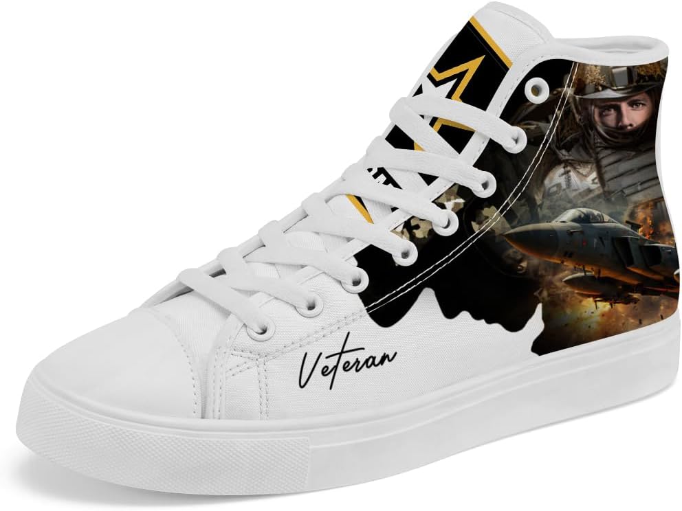 Высокие кеды для мужчин и женщин Veteran, тканевые кроссовки на шнуровке, повседневная обувь, подарок для мужчин и женщин Chebing, белый/коричневый
Высокие кеды для мужчин и женщин Veteran, тканевые кроссовки на шнуровке, повседневная обувь, подарок для мужчин и женщин Chebing, белый/коричневый