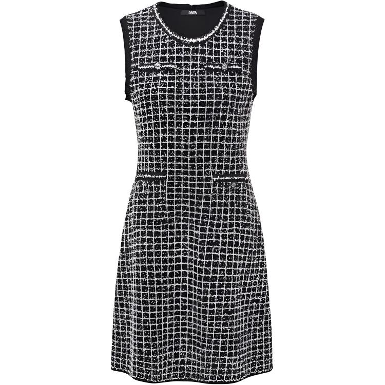 Karl Lagerfeld FW25 Женское платье без рукавов KARL LAGERFELD / Karl Lagerfeld Jeans, черный белый
Karl Lagerfeld FW25 Женское платье без рукавов KARL LAGERFELD / Karl Lagerfeld Jeans, черный белый