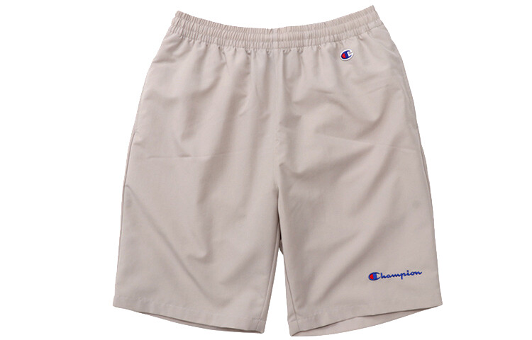 Повседневные шорты унисекс светло-серые Champion, серый 
Повседневные шорты унисекс светло-серые Champion, серый