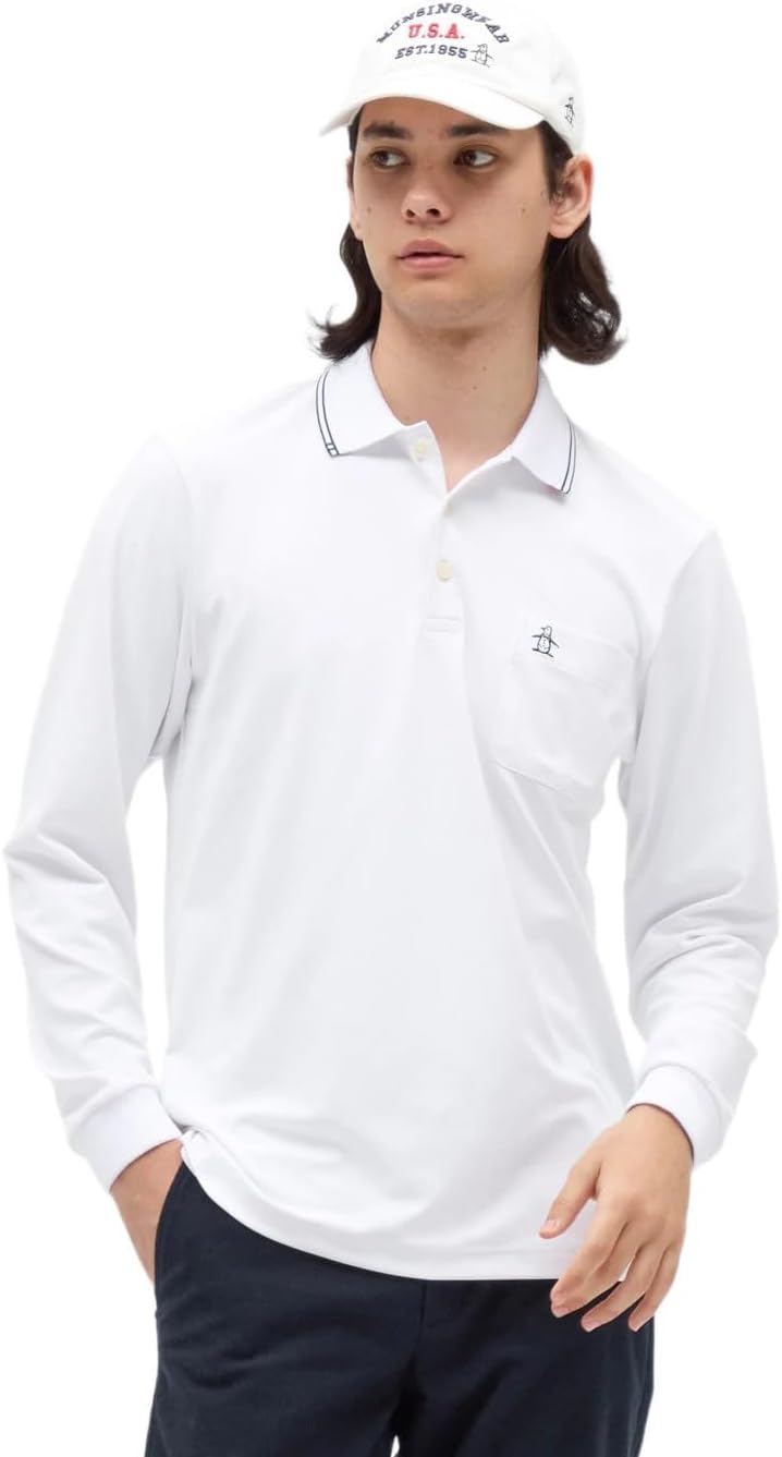 Мужская рубашка с длинным рукавом Manning Wear MG5FLS29M, гладкая, ветрозащитная, эластичная, с защитой от УФ-излучения, для игры в гольф Munsingwear, белый
Мужская рубашка с длинным рукавом Manning Wear MG5FLS29M, гладкая, ветрозащитная, эластичная, с защитой от УФ-излучения, для игры в гольф Munsingwear, белый