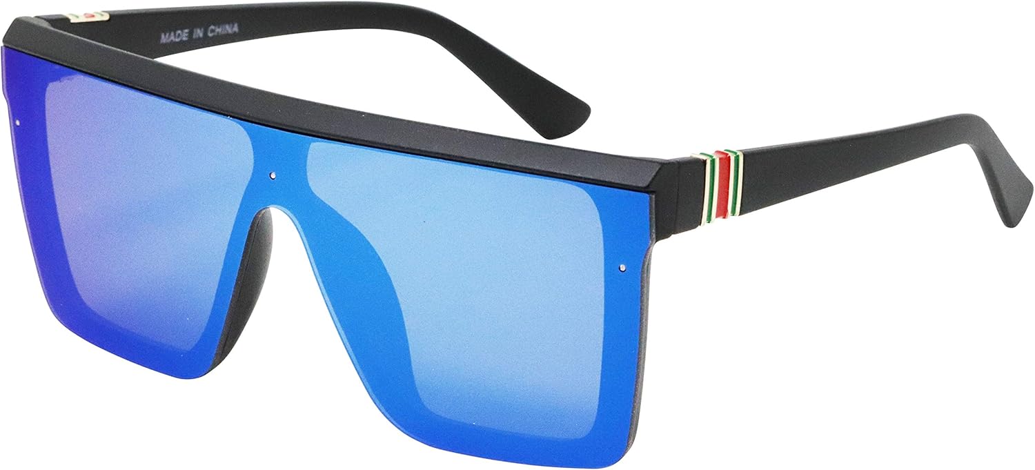 Безупречные очки. Модные солнцезащитные очки с крупными сдвоенными линзами для женщин и мужчин. Лаконичный стиль. Защита от ультрафиолета UV400 FLAWLESS EYEWEAR, Black/Blue Mirror
Безупречные очки. Модные солнцезащитные очки с крупными сдвоенными линзами для женщин и мужчин. Лаконичный стиль. Защита от ультрафиолета UV400 FLAWLESS EYEWEAR, Black/Blue Mirror