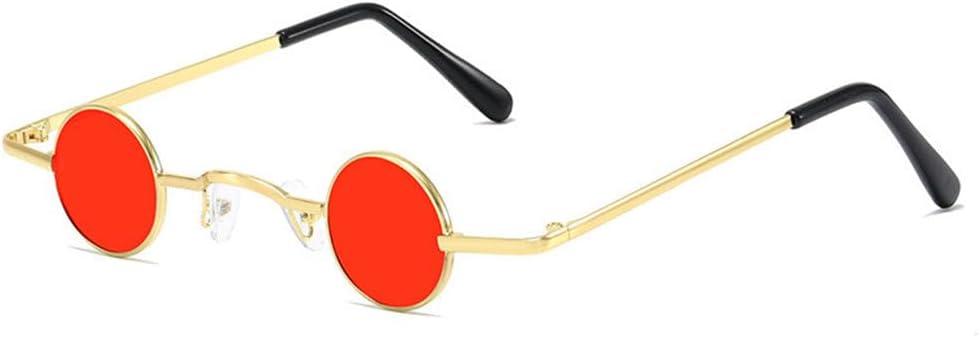 2026 Маленькие круглые солнцезащитные очки для мужчин в винтажном стиле рок-панк, блэк-метал, стимпанк, солнцезащитные очки для женщин в стиле мини-хип-хоп, красные MTZJH, One Color
2026 Маленькие круглые солнцезащитные очки для мужчин в винтажном стиле рок-панк, блэк-метал, стимпанк, солнцезащитные очки для женщин в стиле мини-хип-хоп, красные MTZJH, One Color