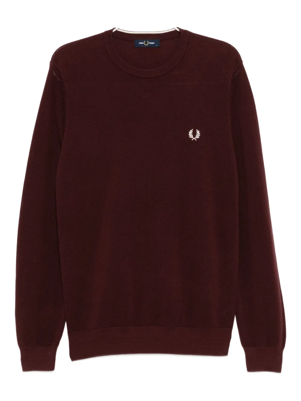 Свитшот с вышитым логотипом Fred Perry, красный
Свитшот с вышитым логотипом Fred Perry, красный