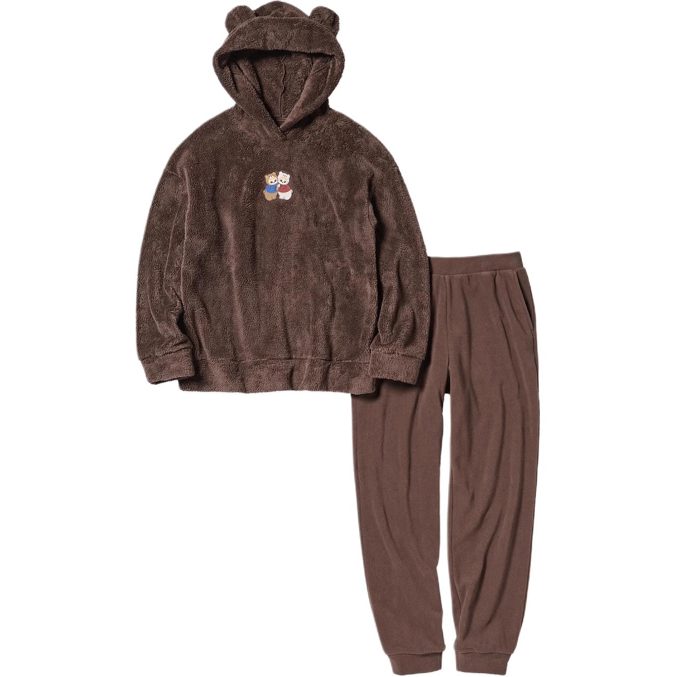 Пижама UNIQLO, тёмно-коричневый
Пижама UNIQLO, тёмно-коричневый