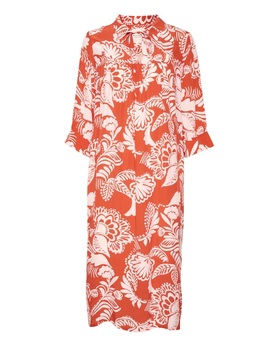 Платье рубашка Part Two Shirt Dress Gracelynn, оранжевый 
Платье рубашка Part Two Shirt Dress Gracelynn, оранжевый