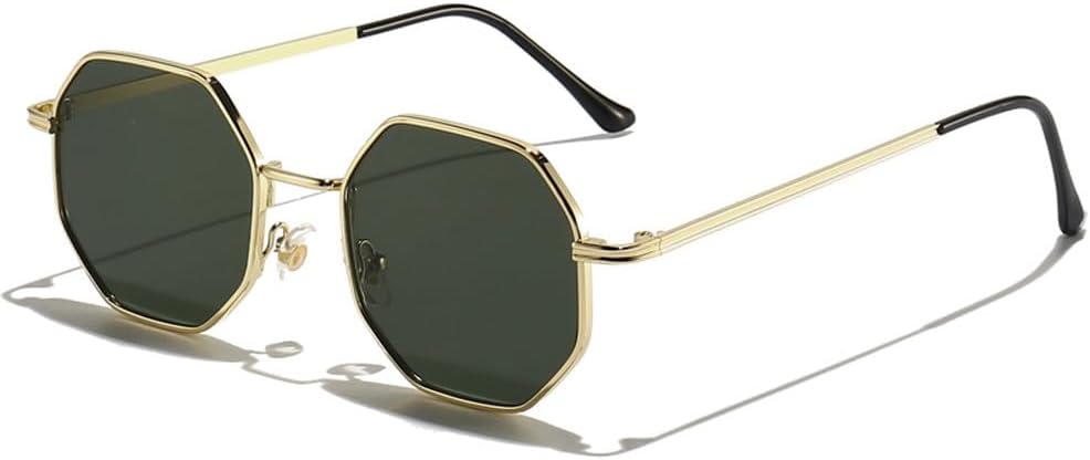 Солнцезащитные очки Polygon для мужчин, винтажные восьмиугольные металлические солнцезащитные очки для женщин и мужчин, солнцезащитные очки UV400 WNCKSQ, C07 Gold Green
Солнцезащитные очки Polygon для мужчин, винтажные восьмиугольные металлические солнцезащитные очки для женщин и мужчин, солнцезащитные очки UV400 WNCKSQ, C07 Gold Green