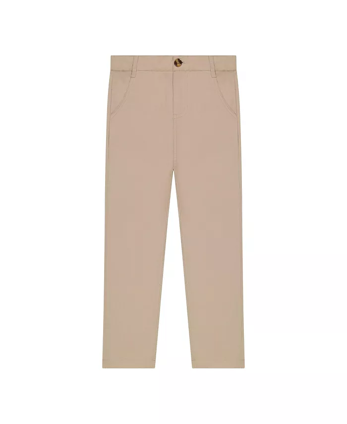 Брюки для мальчиков Toddler/Child цвета хаки из твила Andy & Evan, коричневый/бежевый 
Брюки для мальчиков Toddler/Child цвета хаки из твила Andy & Evan, коричневый/бежевый