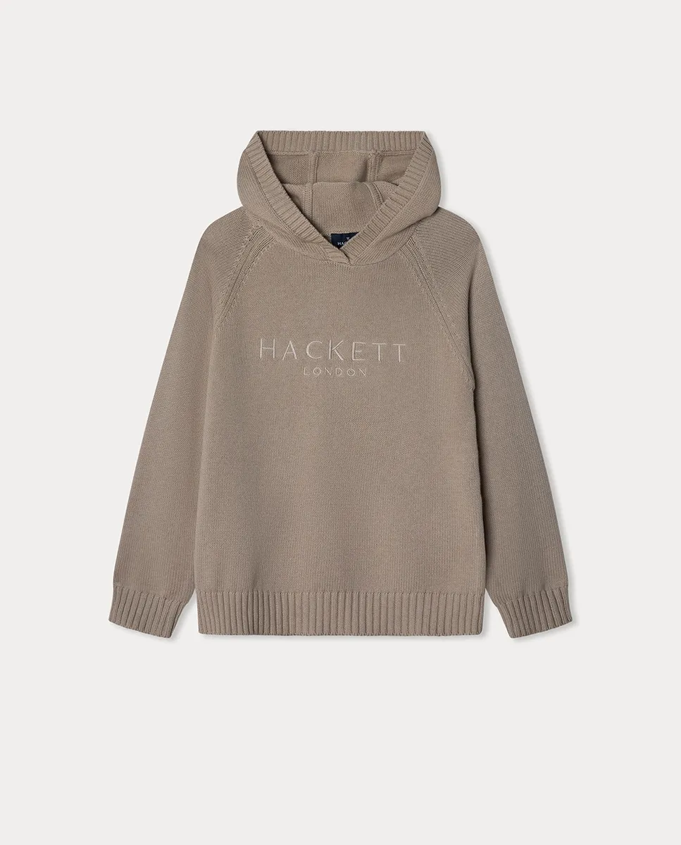 Детский свитер с капюшоном Hackett, бежевый
Детский свитер с капюшоном Hackett, бежевый