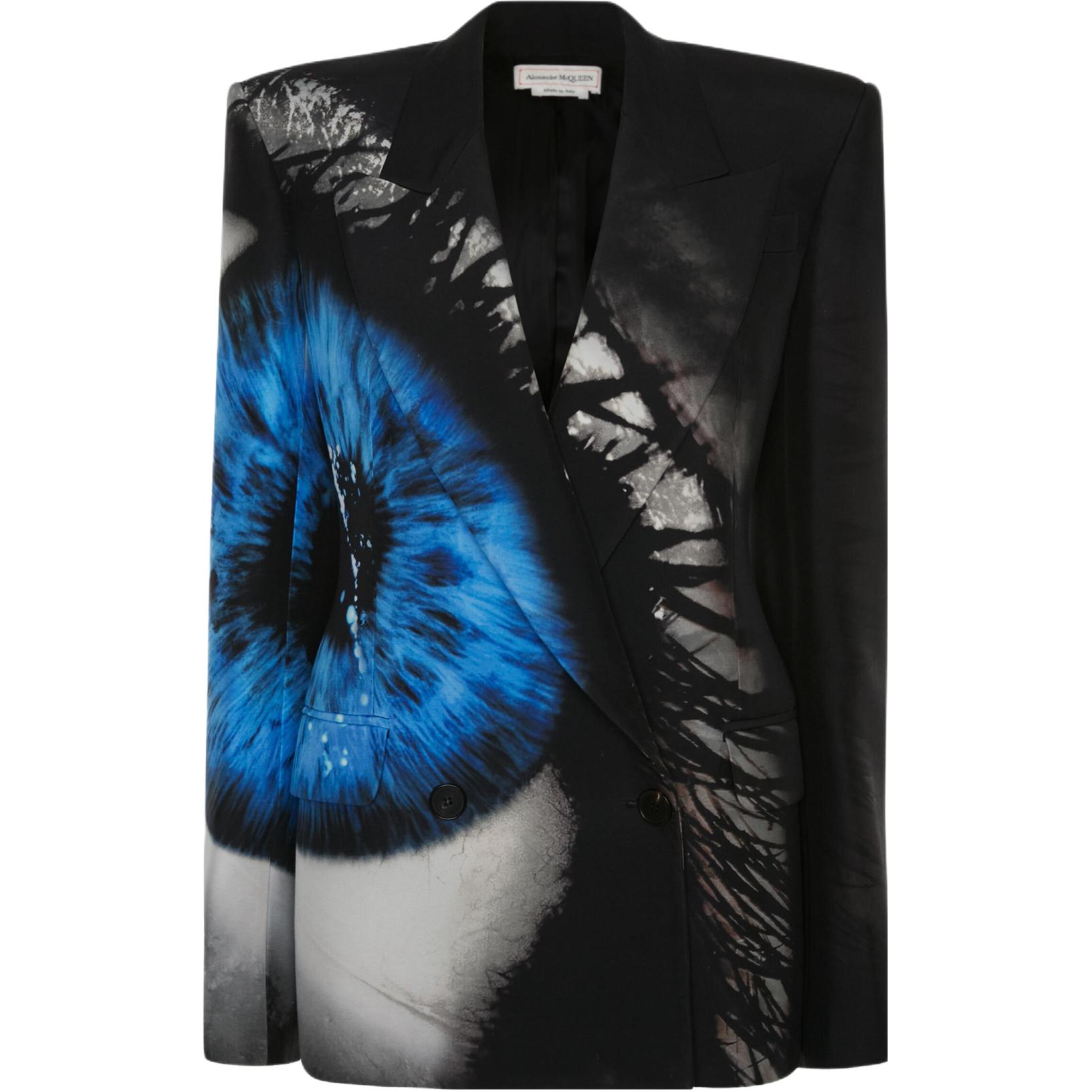 Alexander McQueen Женский деловой костюм черный, Black 
Alexander McQueen Женский деловой костюм черный, Black