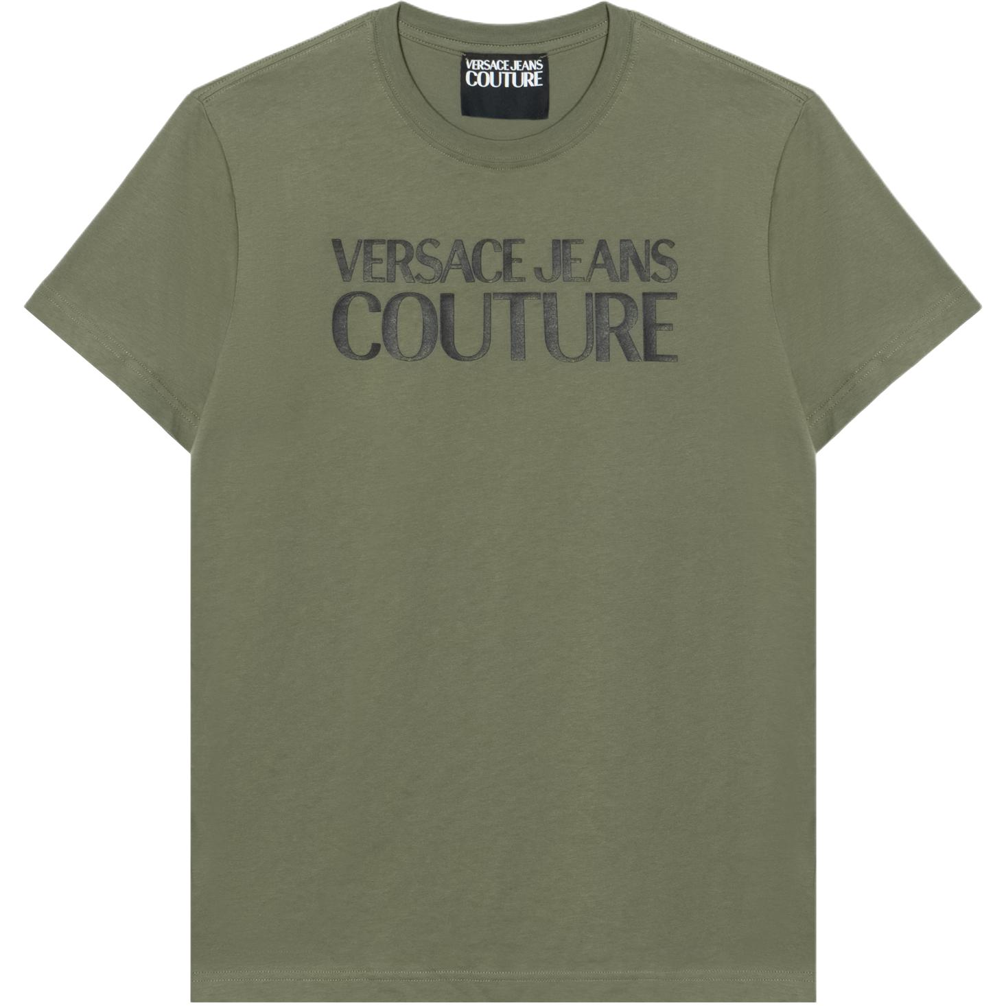 VERSACE JEANS COUTURE Футболка мужская армейского зеленого цвета, Зеленый, VERSACE JEANS COUTURE Футболка мужская армейского зеленого цвета
VERSACE JEANS COUTURE Футболка мужская армейского зеленого цвета, Зеленый, VERSACE JEANS COUTURE Футболка мужская армейского зеленого цвета