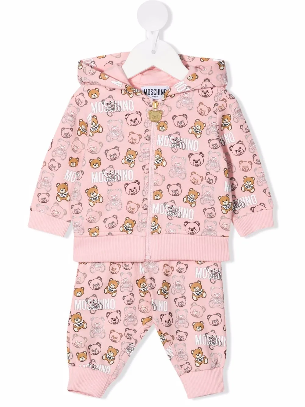 Спортивный костюм Teddy Bear Moschino Kids, розовый
Спортивный костюм Teddy Bear Moschino Kids, розовый