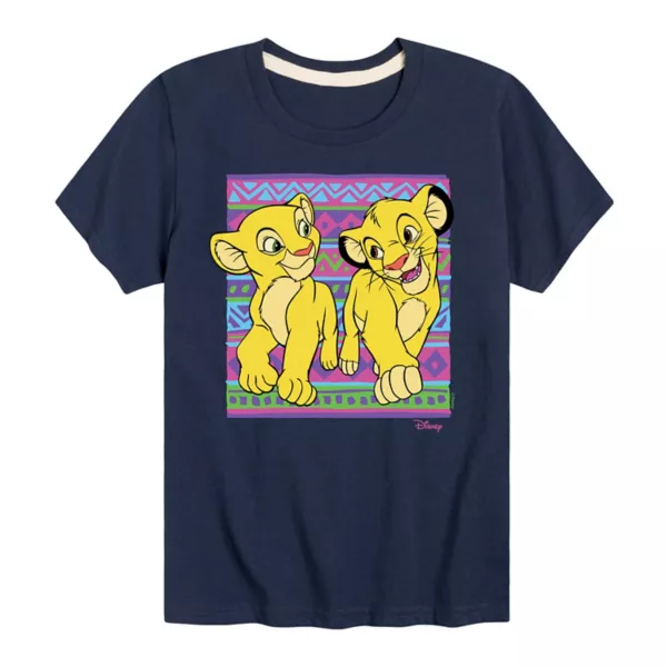 Футболка для мальчиков 8-20 с принтом "Король лев" Симба и Нала Disney, синий
Футболка для мальчиков 8-20 с принтом "Король лев" Симба и Нала Disney, синий
