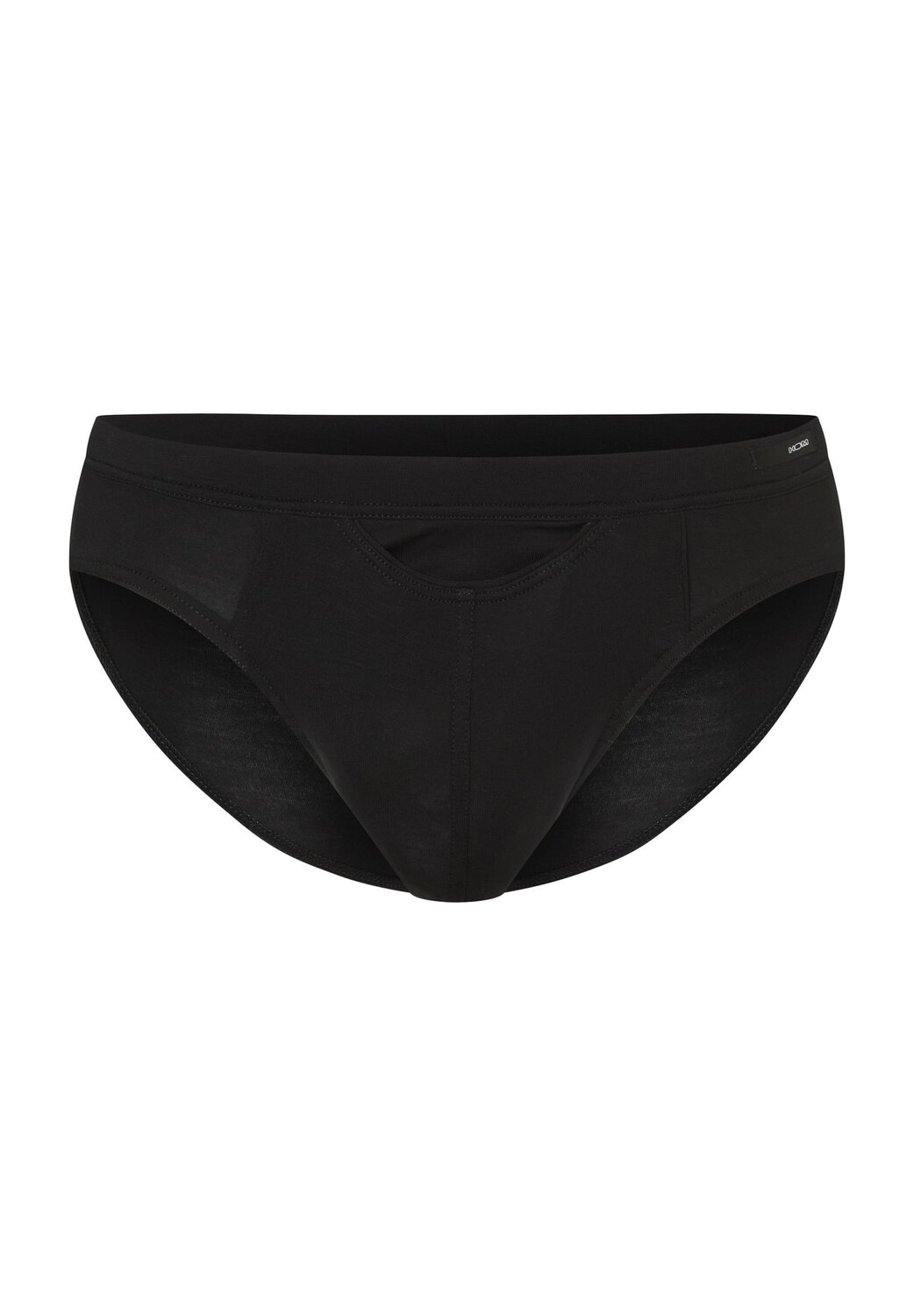 Трусы однотонные мужские HOM, цвет 0004 Black 
Трусы однотонные мужские HOM, цвет 0004 Black