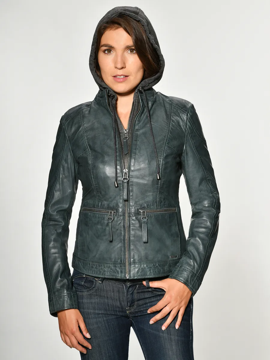 Кожаная куртка Maze "Брэйфорд", синий
Кожаная куртка Maze "Брэйфорд", синий