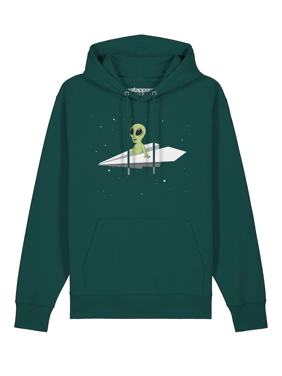 Толстовка Watapparel Alien on a paper plane, Petrol
Толстовка Watapparel Alien on a paper plane, Petrol