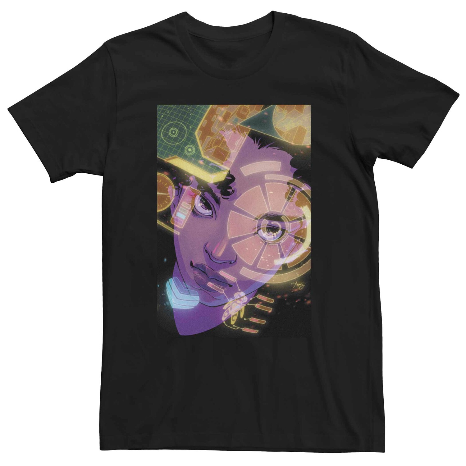 Мужская футболка с рисунком Marvel Iron Heart Licensed Character
Мужская футболка с рисунком Marvel Iron Heart Licensed Character