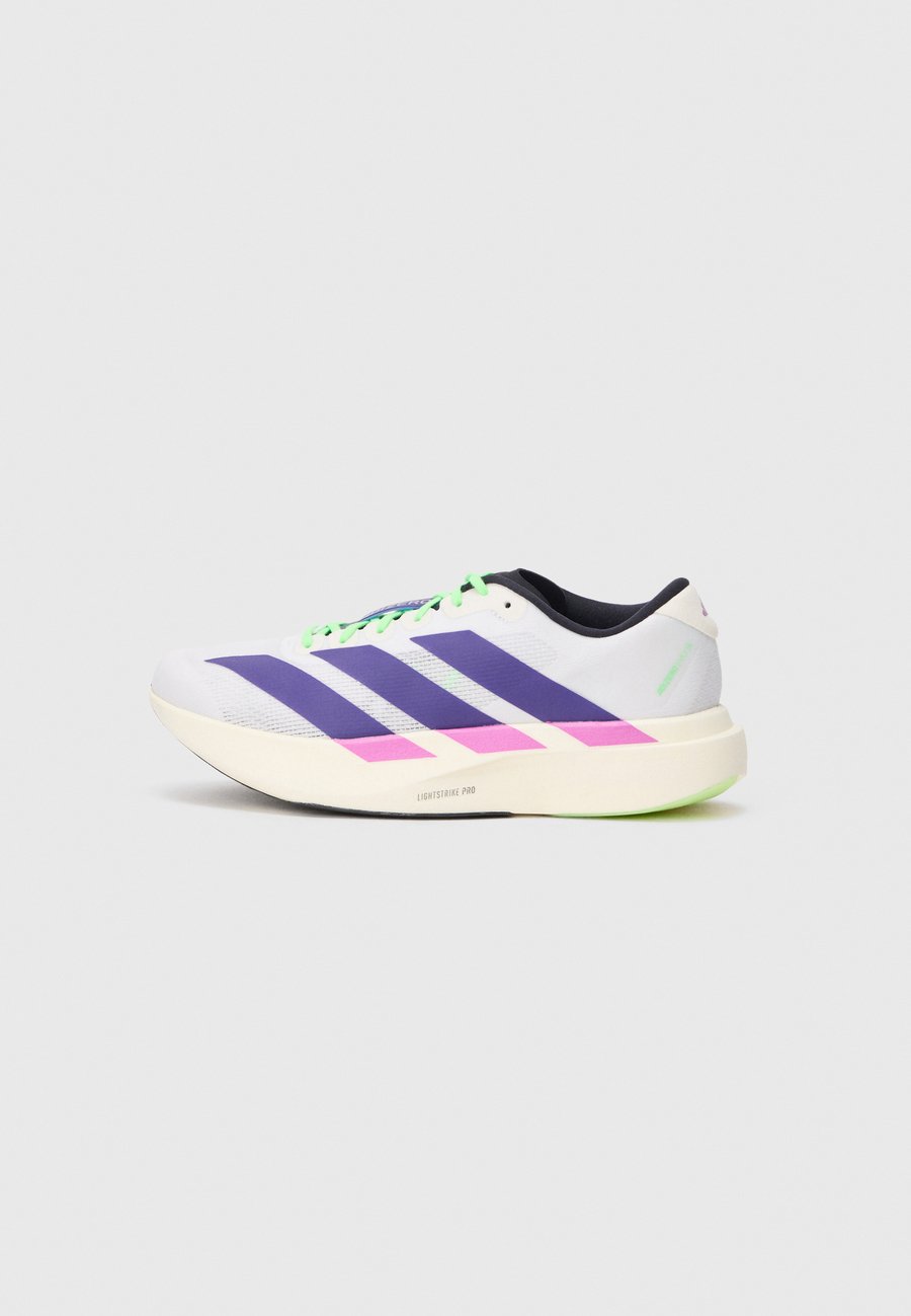 Кроссовки Adidas Performance ADIZERO EVO SL, White/Collegiate Purple/Lime Burst/White
Кроссовки Adidas Performance ADIZERO EVO SL, White/Collegiate Purple/Lime Burst/White