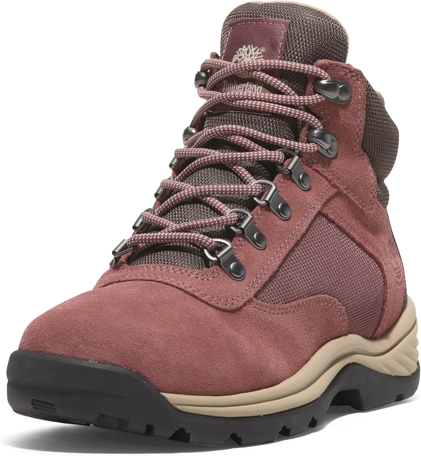 Женские белые водонепроницаемые походные ботинки Timberland Ledge Mid со шнуровкой, Red Suede
Женские белые водонепроницаемые походные ботинки Timberland Ledge Mid со шнуровкой, Red Suede