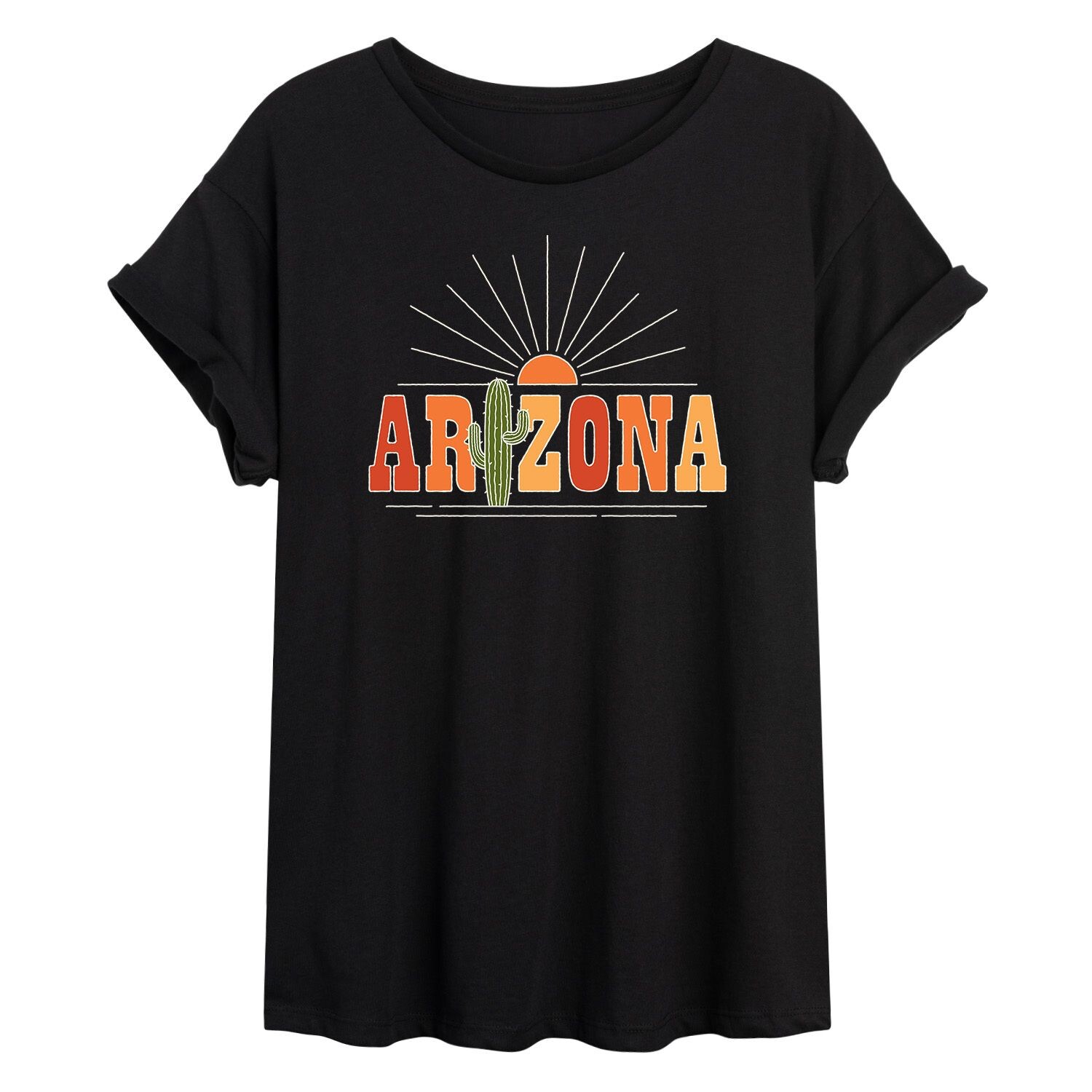 Размерная футболка с рисунком Arizona для юниоров Licensed Character
Размерная футболка с рисунком Arizona для юниоров Licensed Character
