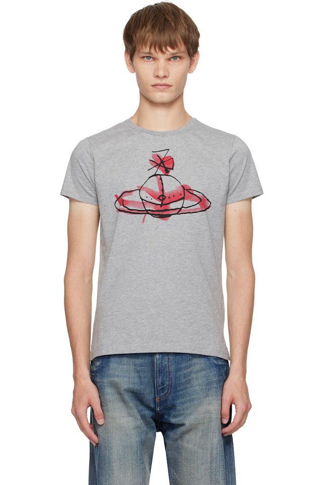 Vivienne Westwood Футболка с изображением серого шара, Перу
Vivienne Westwood Футболка с изображением серого шара, Перу