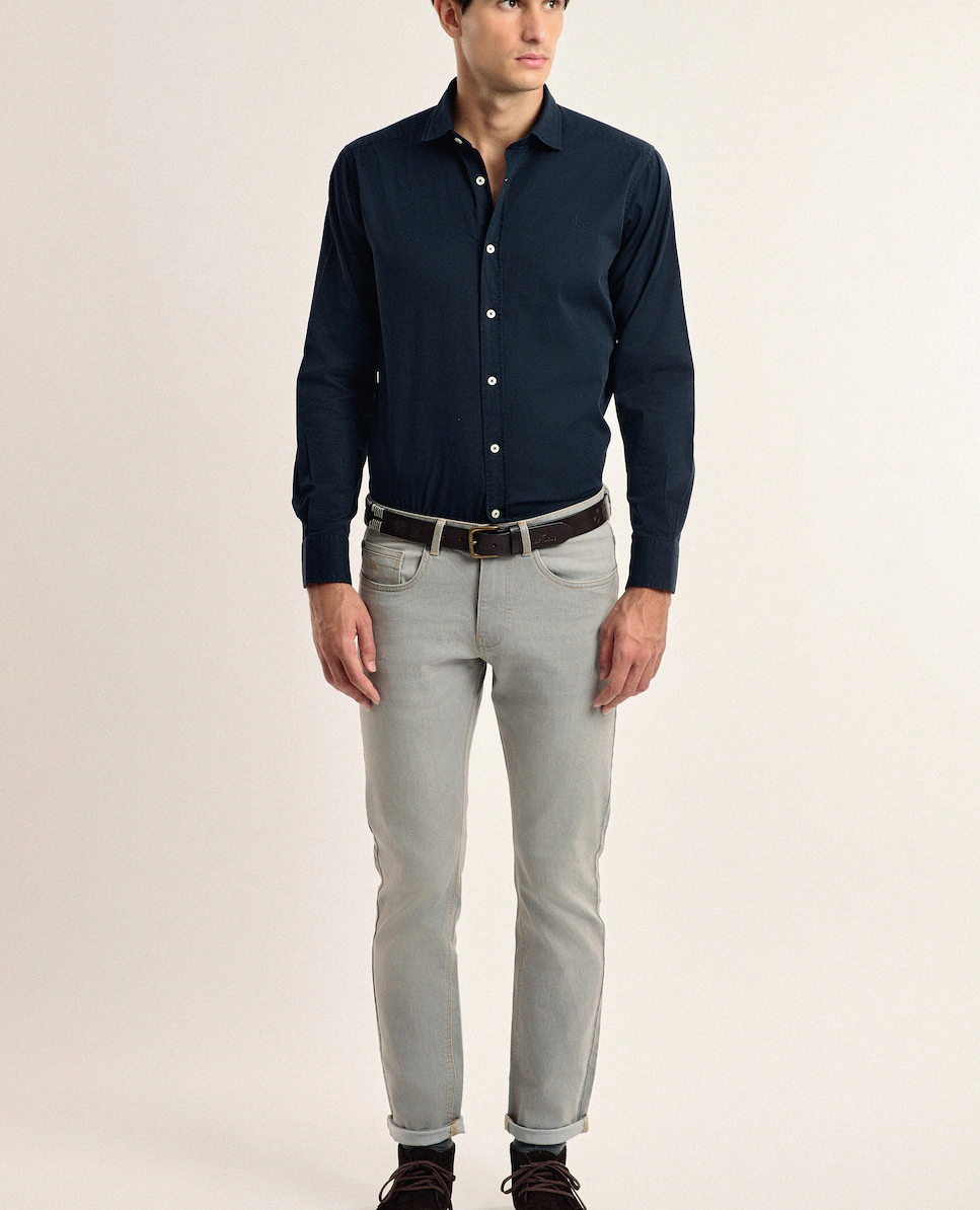 Мужские джинсы обычного кроя серого цвета Valecuatro, серый
Мужские джинсы обычного кроя серого цвета Valecuatro, серый