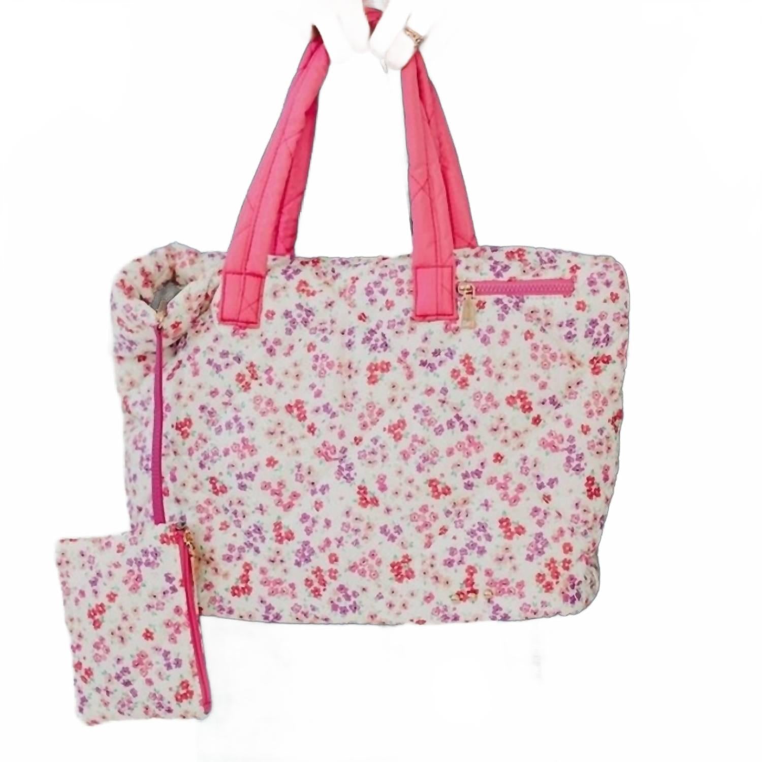 Presley Puffer Нейлоновая стеганая сумка-шоппер в розовый цветочек Pretty Simple
Presley Puffer Нейлоновая стеганая сумка-шоппер в розовый цветочек Pretty Simple