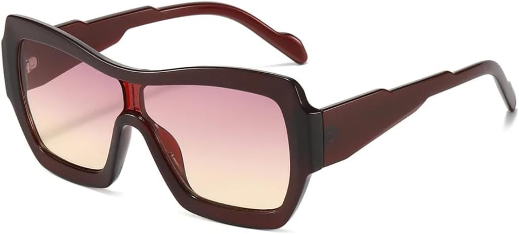 Роскошные ретро-солнцезащитные очки в крупной оправе с цветовыми блоками, градиентными линзами и леопардовым принтом, а также мужские солнцезащитные очки с защитой от УФ-излучения UV400 SZVVBKK, Purple-brown
Роскошные ретро-солнцезащитные очки в крупной оправе с цветовыми блоками, градиентными линзами и леопардовым принтом, а также мужские солнцезащитные очки с защитой от УФ-излучения UV400 SZVVBKK, Purple-brown