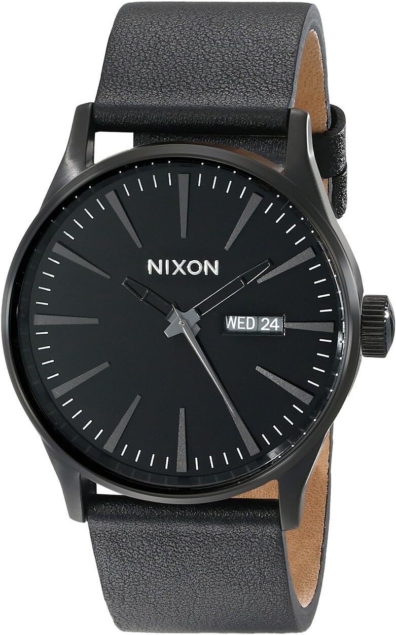 Часы Sentry Leather Nixon, цвет All Black
Часы Sentry Leather Nixon, цвет All Black